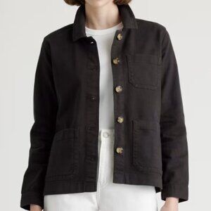 Quince Black Utility Jacket